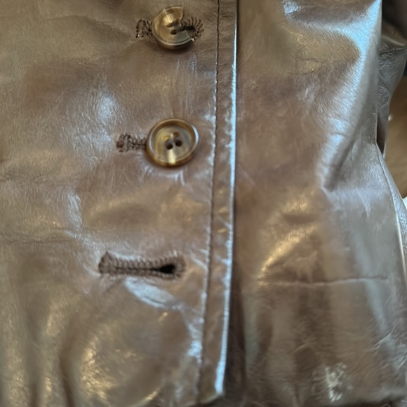 Gorgeous Brown Leather Jacket - Picture 9 of 10